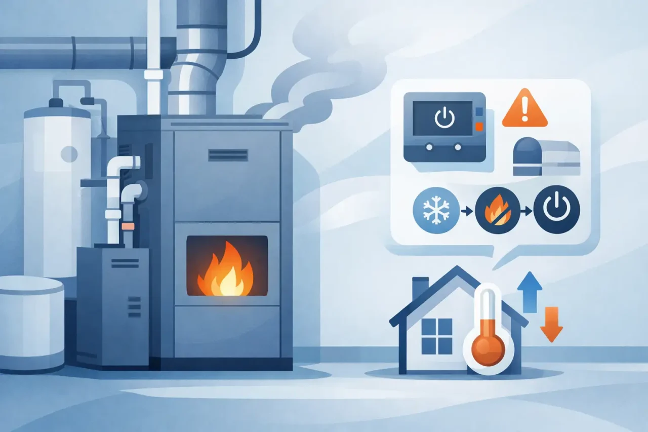 why does furnace keep shutting off featured x