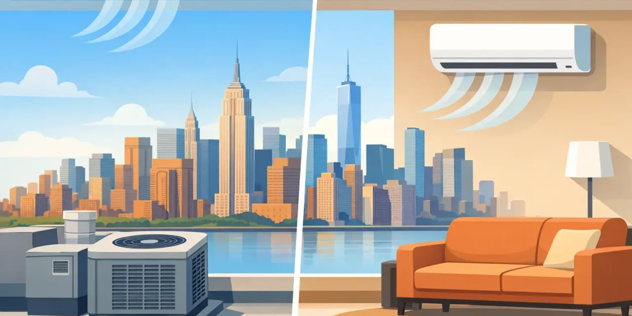 Central Air vs Mini Split: Which Fits NYC?